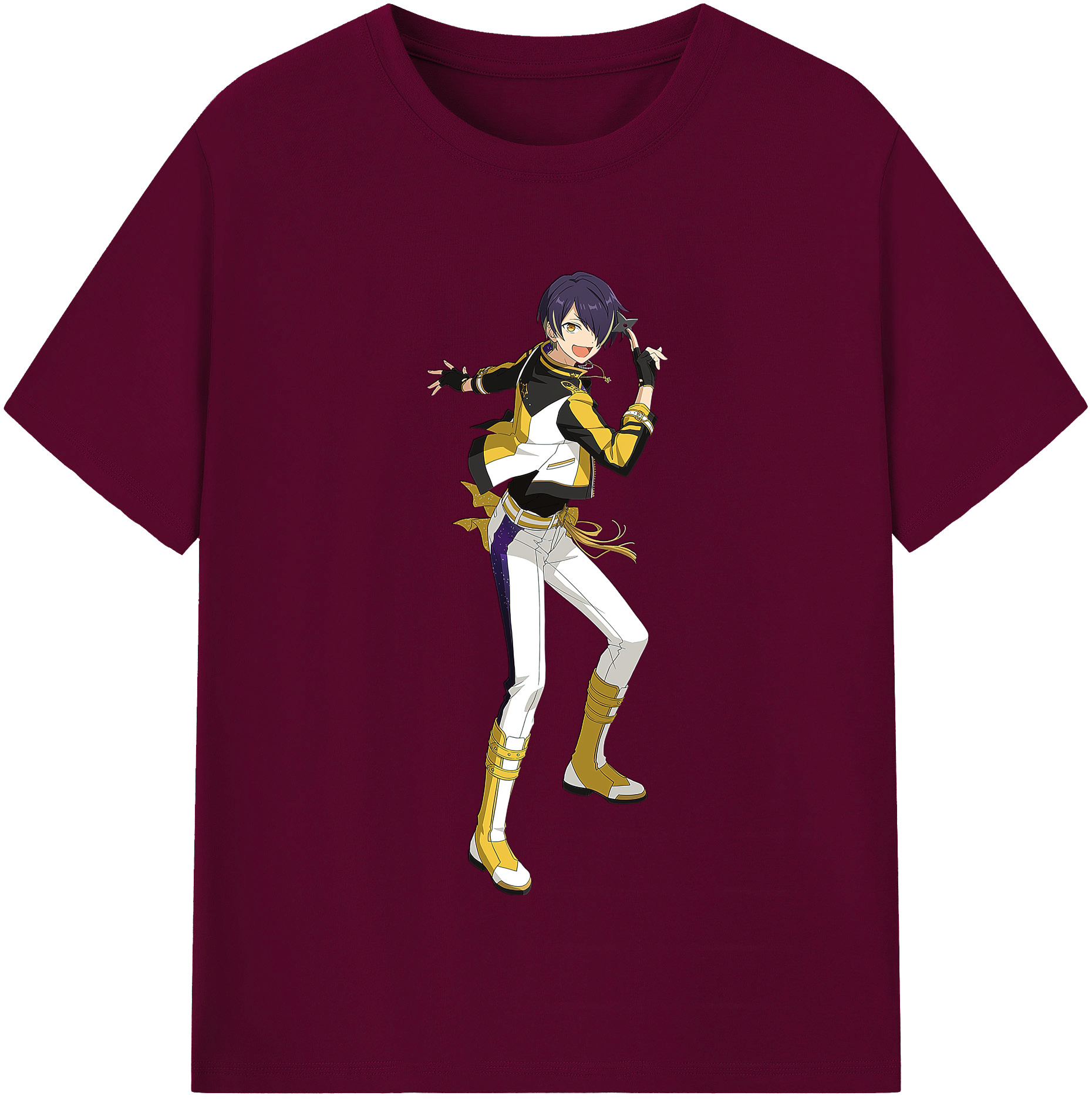 （画像用） あんさんぶるスターズ! Ensemble Stars レディースカジュアルプリントTシャツ（綿100％）